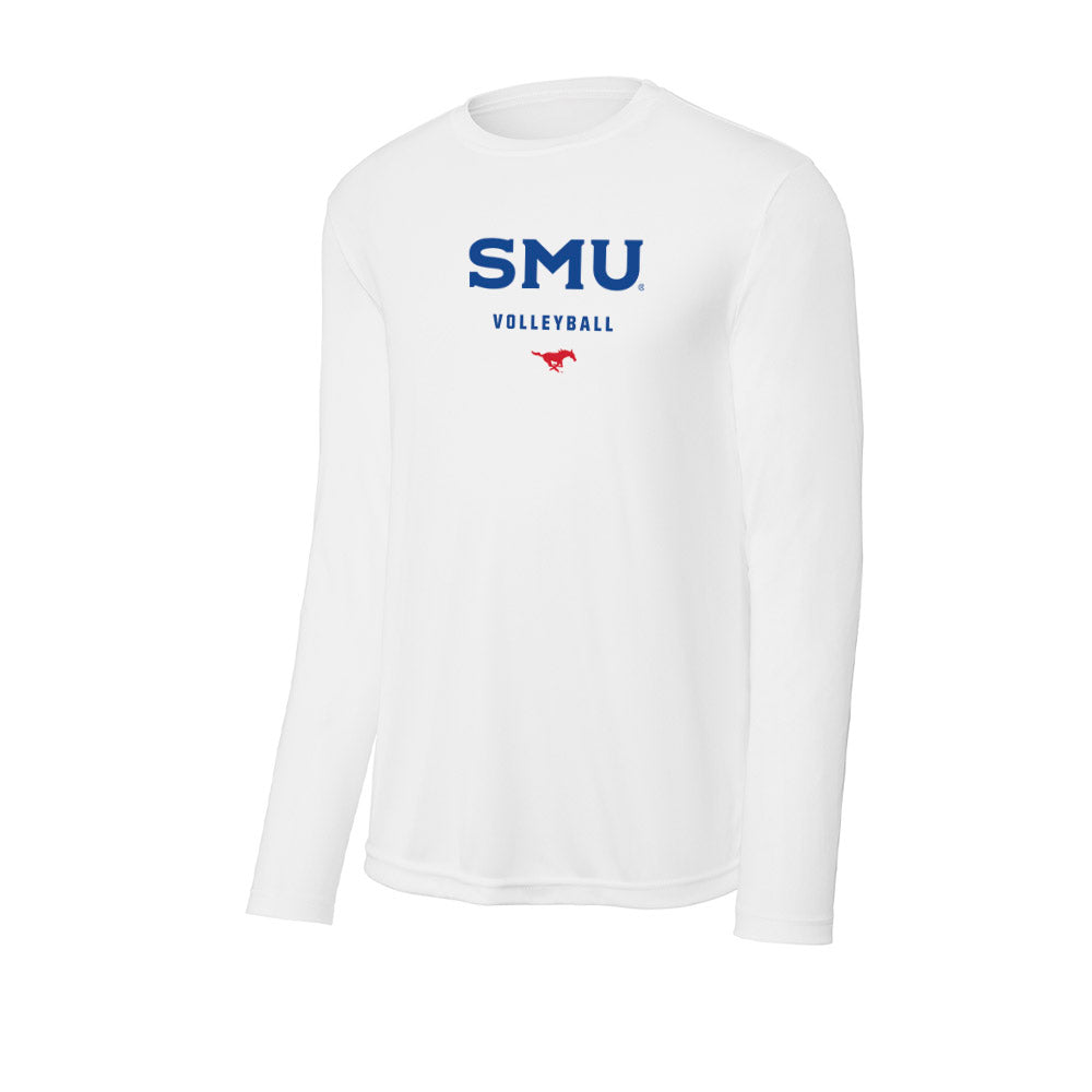SMU - NCAA Women's Volleyball : Sarah Frazee - Activewear Long Sleeve T-Shirt-0