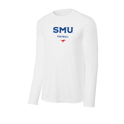 SMU - NCAA Football : Alexzander Woods - Activewear Long Sleeve T-Shirt-0