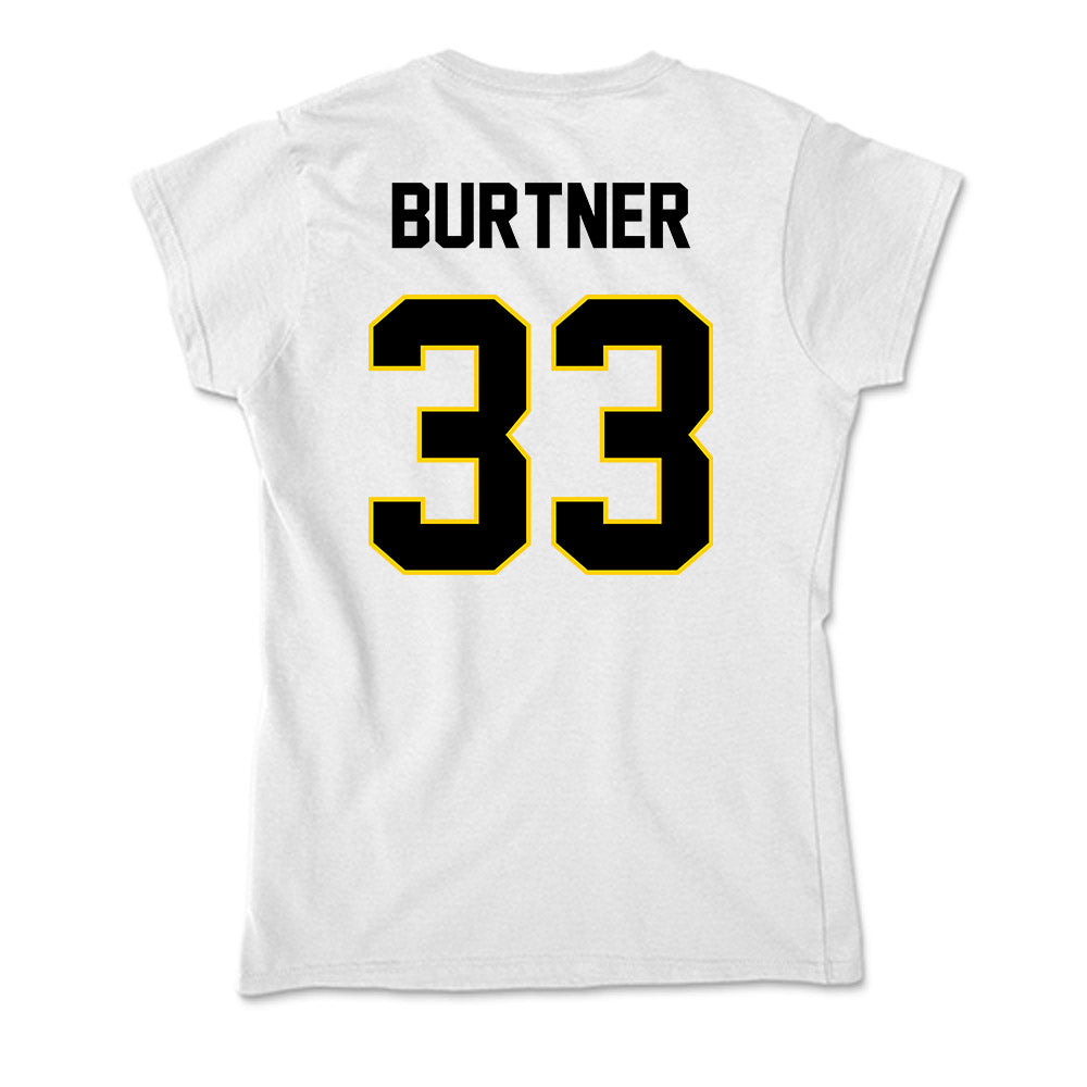 Centre College - NCAA Men's Basketball : Max Burtner - Soft Style Women’s T-Shirt-1