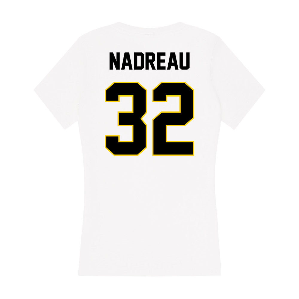 Centre College - NCAA Baseball : Perry Nadreau - Women's V-Neck T-Shirt-1
