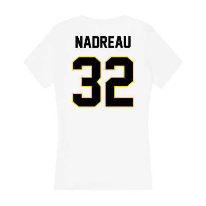 Centre College - NCAA Baseball : Perry Nadreau - Women's V-Neck T-Shirt-1