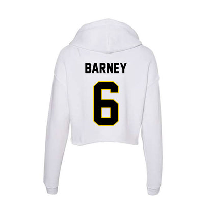 Centre College - NCAA Men's Lacrosse : Vassar Barney - Women's Crop Fleece Hoodie-1