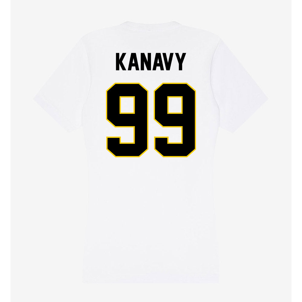 Centre College - NCAA Women's Soccer : Kennedy Kanavy - Women's V-Neck T-Shirt-1