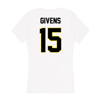 Centre College - NCAA Women's Soccer : Riley Givens - Women's V-Neck T-Shirt-1