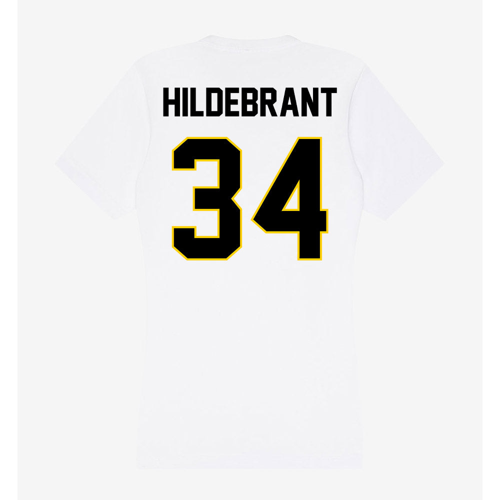 Centre College - NCAA Men's Basketball : Garrison Hildebrant - Women's V-Neck T-Shirt-1