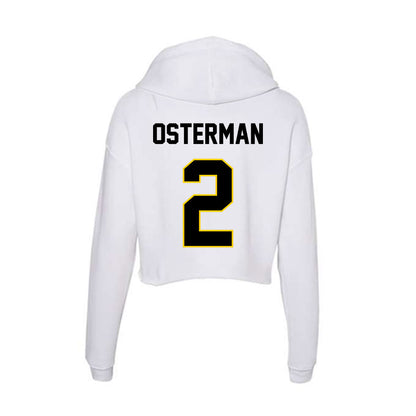 Centre College - NCAA Football : Nick Osterman - Women's Crop Fleece Hoodie-1