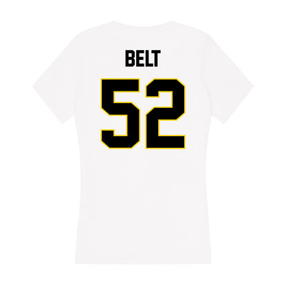 Centre College - NCAA Men's Lacrosse : Owen Belt - Women's V-Neck T-Shirt-1