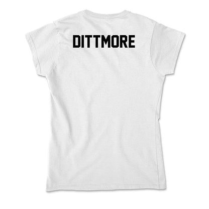 Centre College - NCAA Men's Lacrosse : Andrew Dittmore - Soft Style Women’s T-Shirt-1