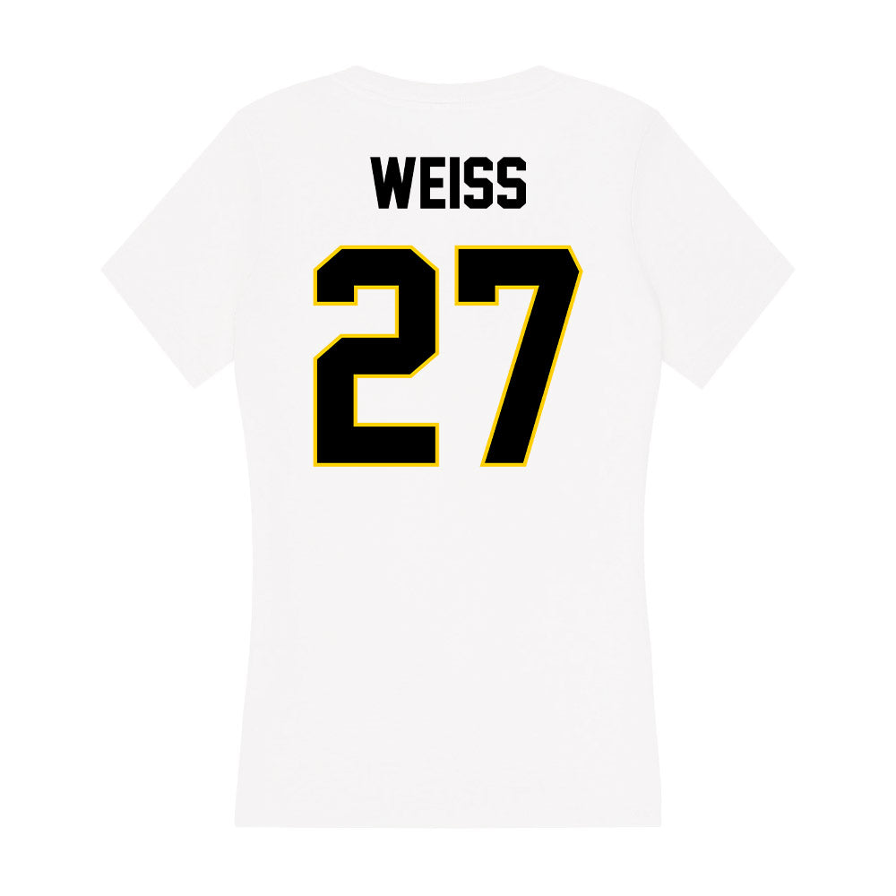 Centre College - NCAA Men's Lacrosse : Griffin Weiss - Women's V-Neck T-Shirt-1
