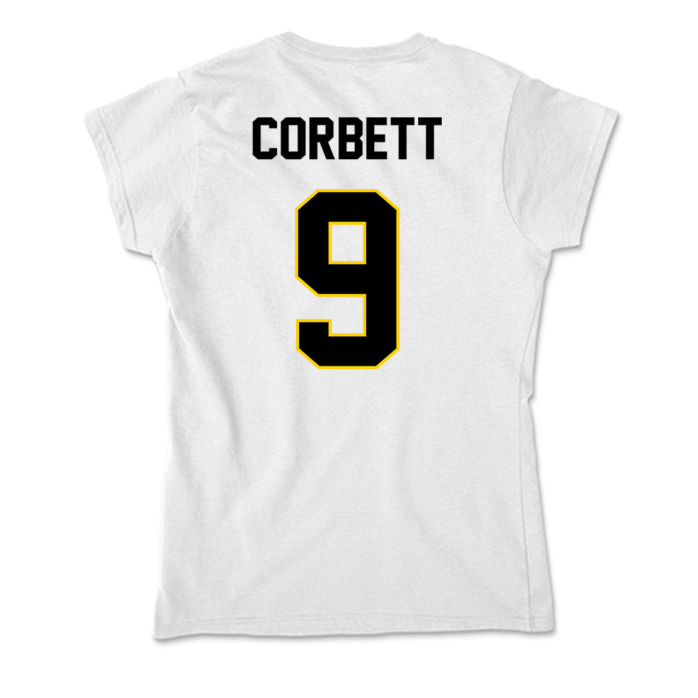 Centre College - NCAA Women's Soccer : Maggie Corbett - Soft Style Women’s T-Shirt-1