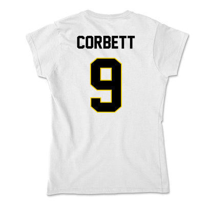 Centre College - NCAA Women's Soccer : Maggie Corbett - Soft Style Women’s T-Shirt-1