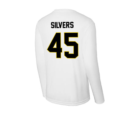 Centre College - NCAA Football : Caleb Silvers - Activewear Long Sleeve T-Shirt-1