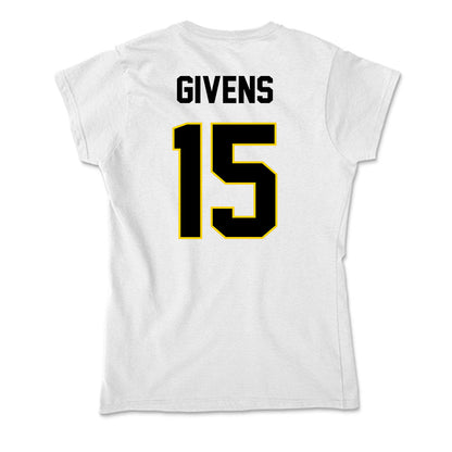 Centre College - NCAA Women's Soccer : Riley Givens - Soft Style Women’s T-Shirt-1