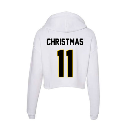 Centre College - NCAA Baseball : Aidan Christmas - Women's Crop Fleece Hoodie-1