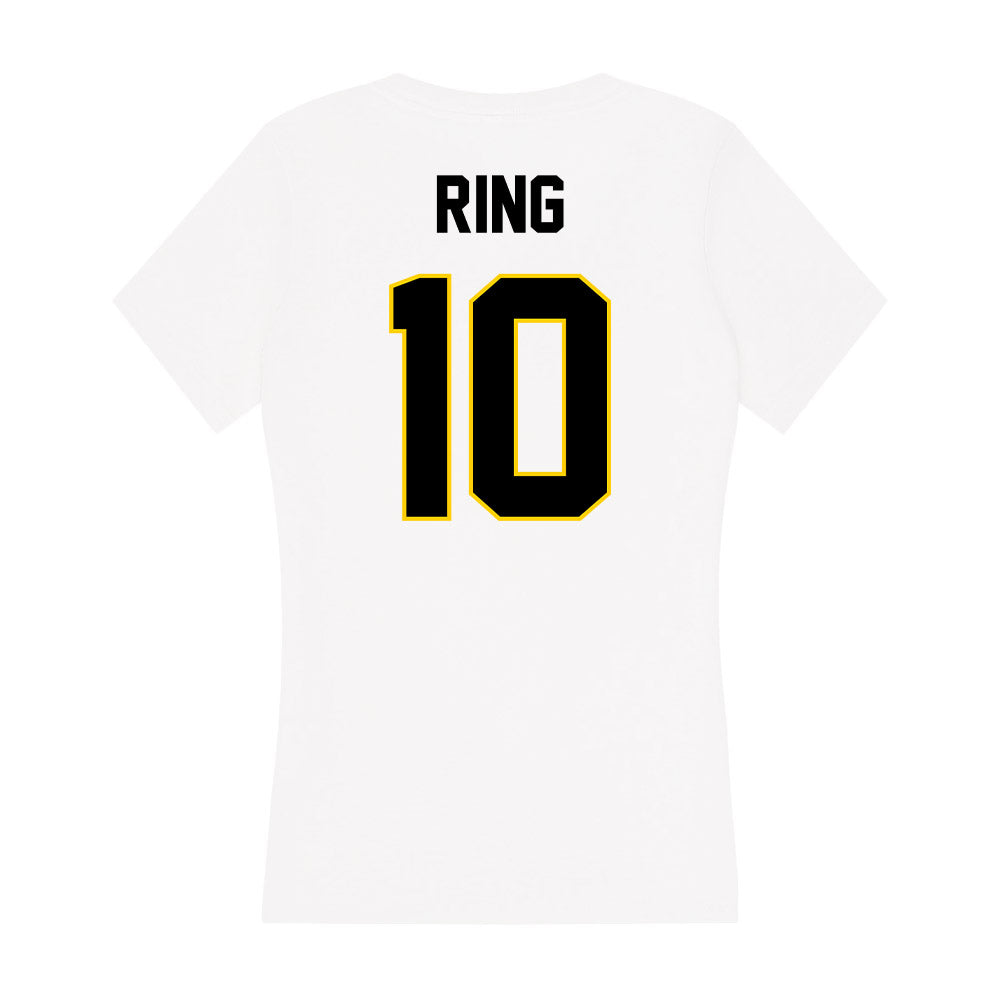Centre College - NCAA Men's Basketball : Noah Ring - Women's V-Neck T-Shirt-1