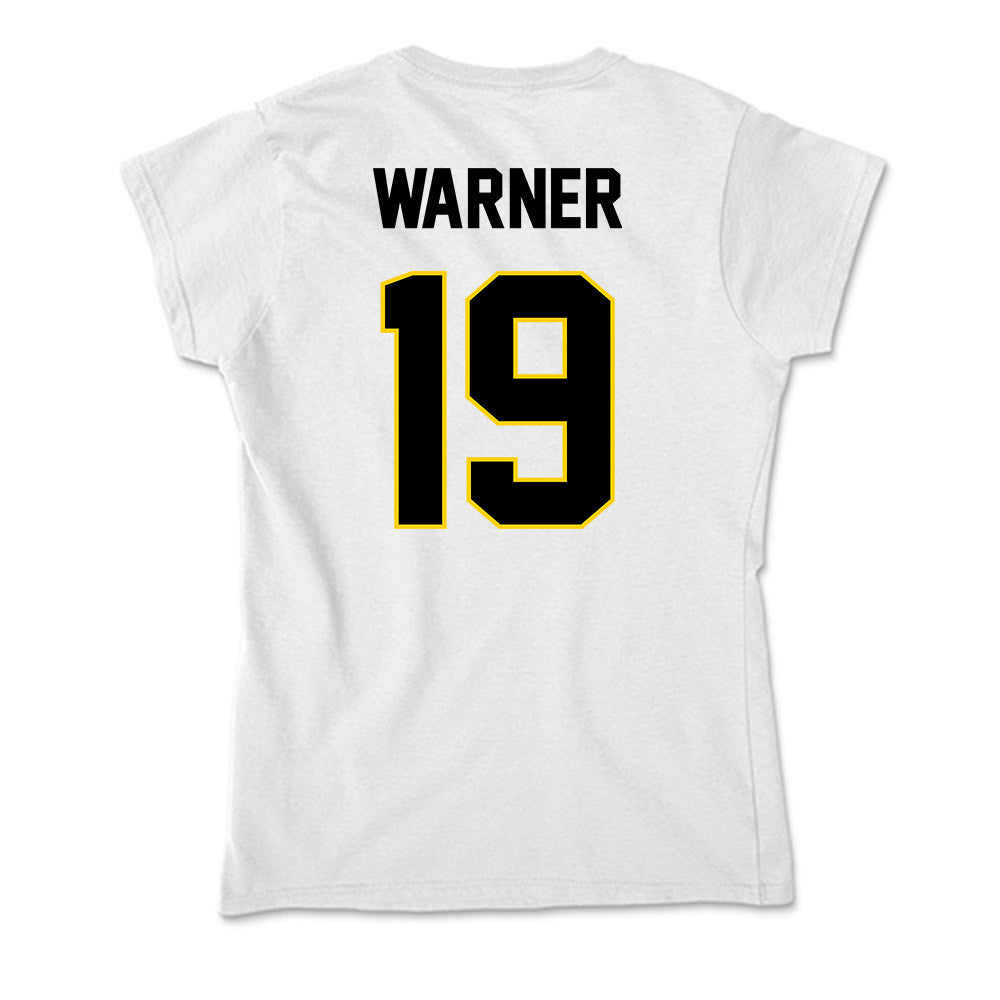 Centre College - NCAA Women's Soccer : Ashtyn Warner - Soft Style Women’s T-Shirt-1