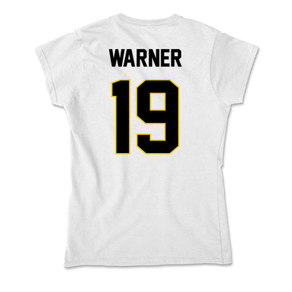 Centre College - NCAA Women's Soccer : Ashtyn Warner - Soft Style Women’s T-Shirt-1