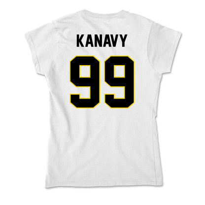 Centre College - NCAA Women's Soccer : Kennedy Kanavy - Soft Style Women’s T-Shirt-1