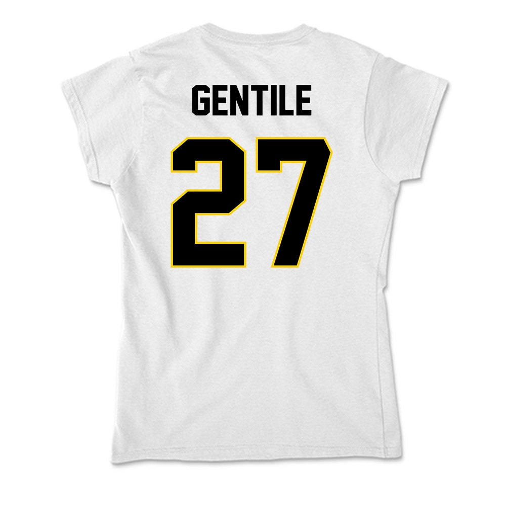 Centre College - NCAA Baseball : Austin Gentile - Soft Style Women’s T-Shirt-1