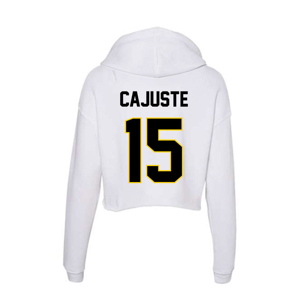 Centre College - NCAA Men's Soccer : Ethan Cajuste - Women's Crop Fleece Hoodie-1