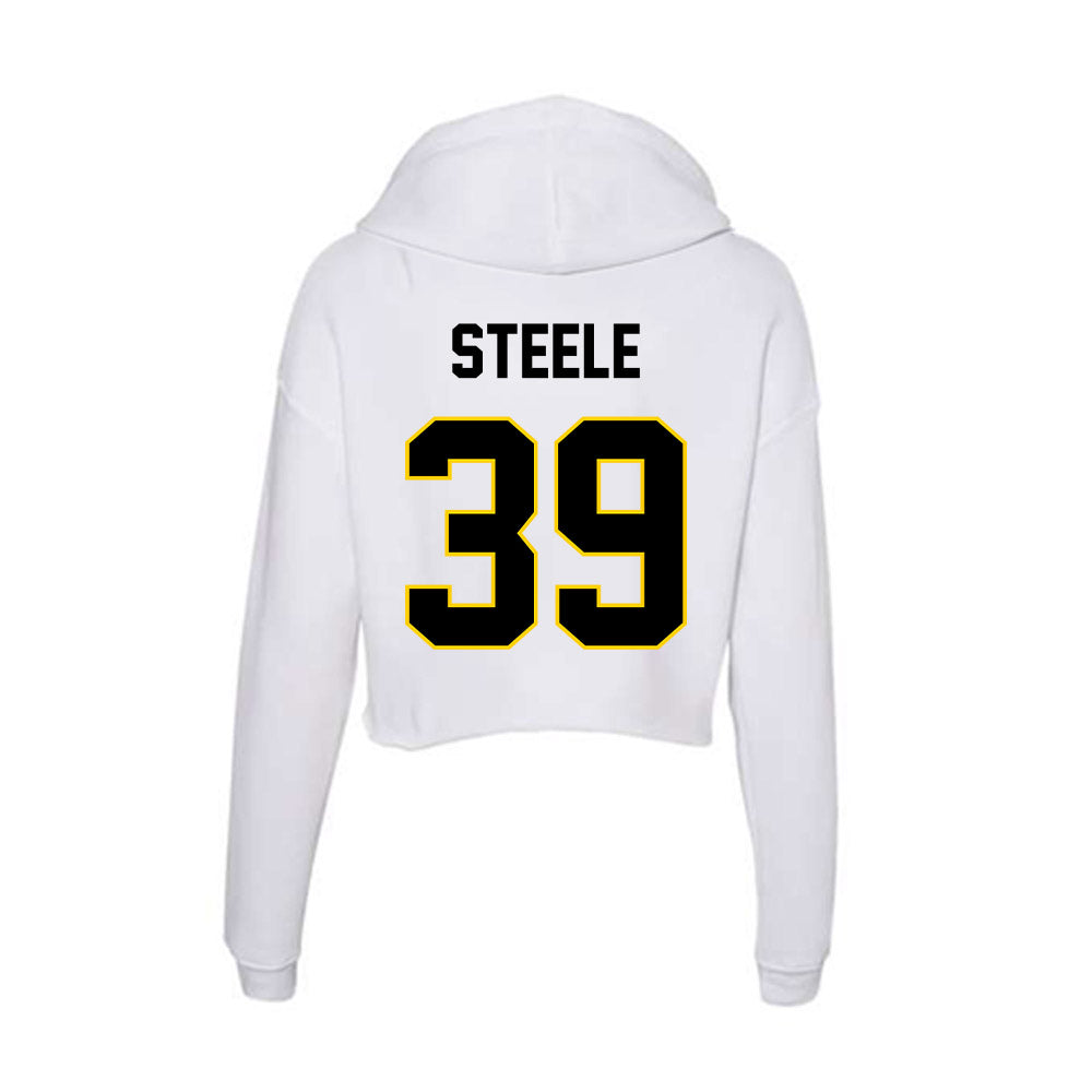 Centre College - NCAA Football : Ryan Steele - Women's Crop Fleece Hoodie-1