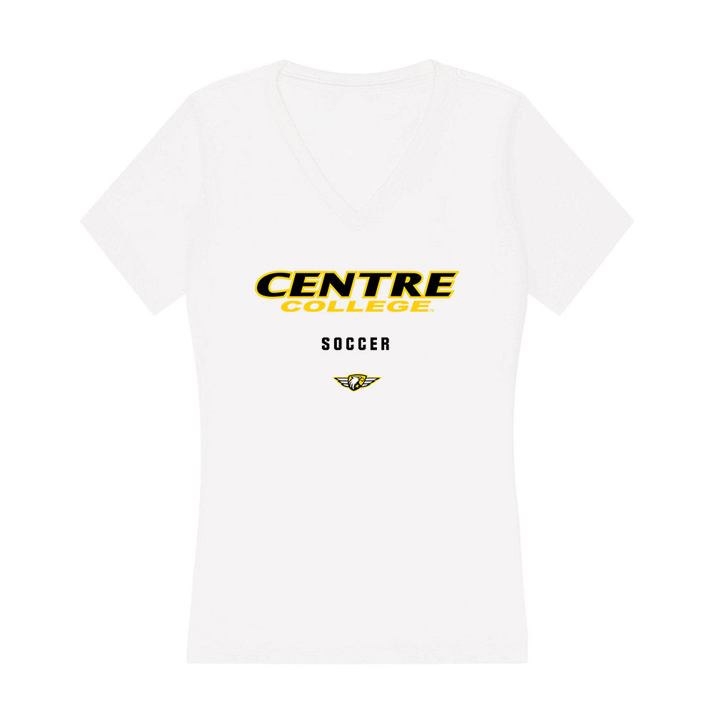 Centre College - NCAA Women's Soccer : Annie Walz - Women's V-Neck T-Shirt-0