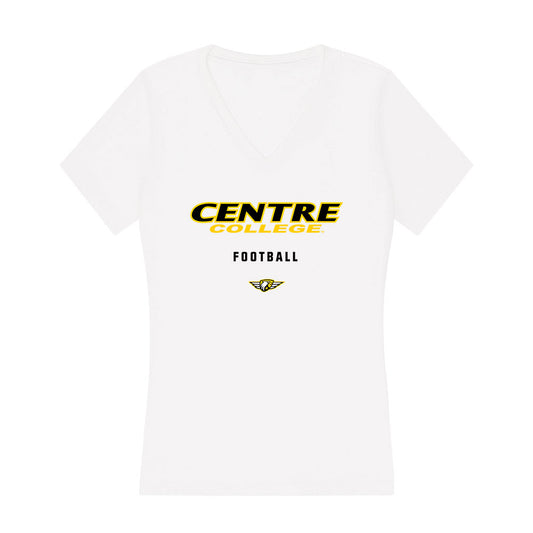 Centre College - NCAA Football : Caleb Silvers - Women's V-Neck T-Shirt-0