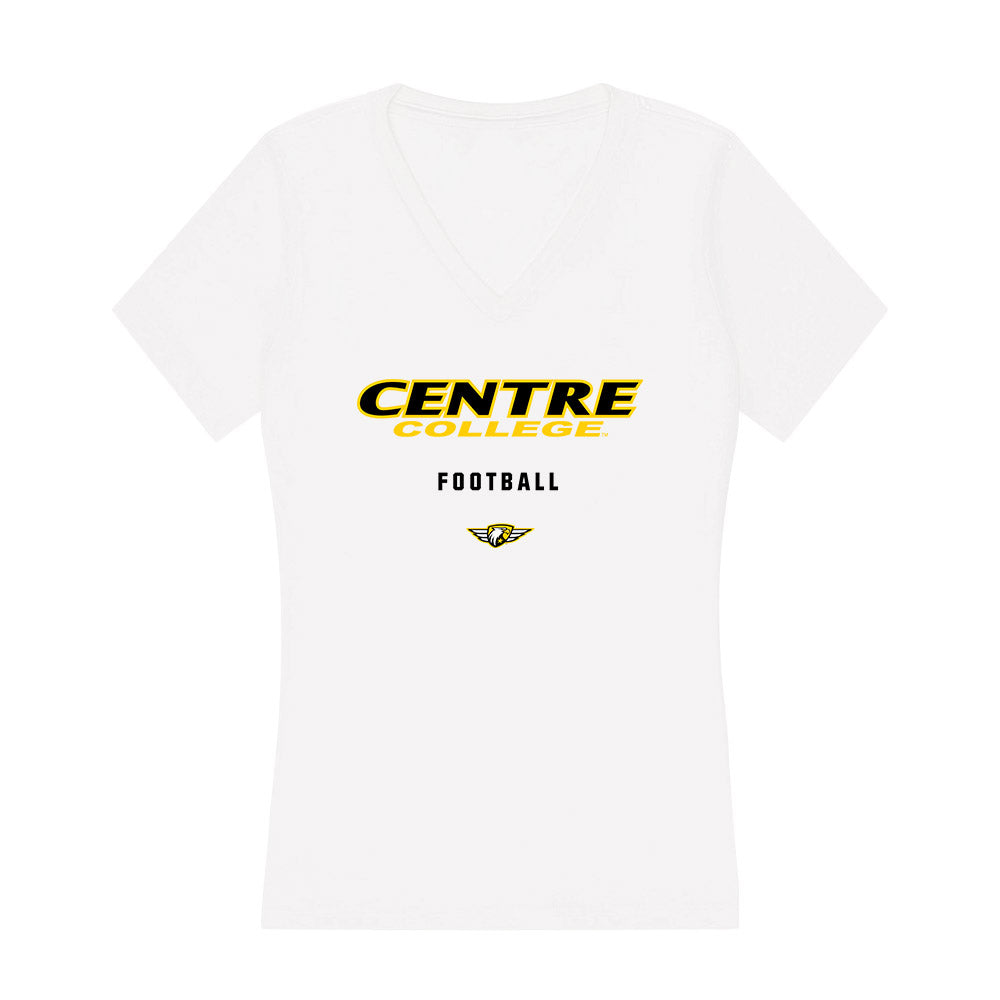 Centre College - NCAA Football : Brenden Anthony - Women's V-Neck T-Shirt-0