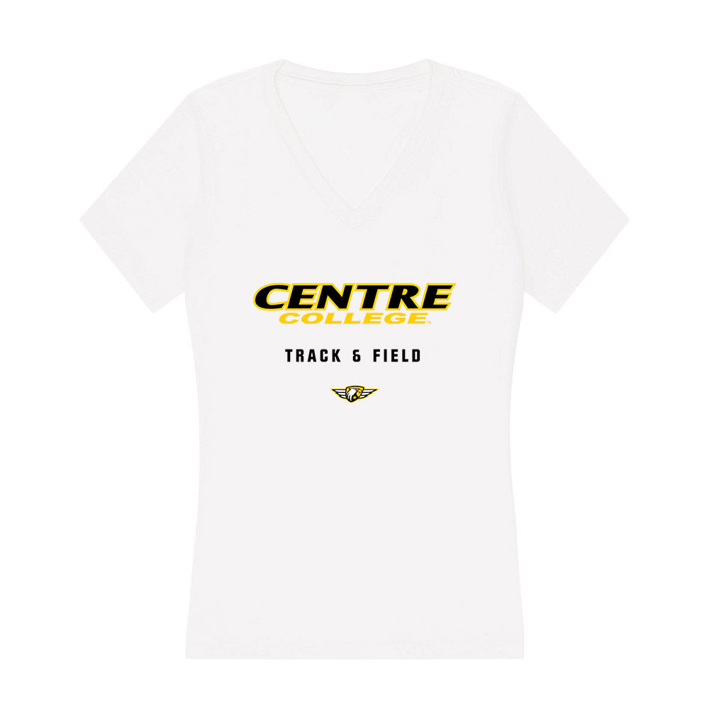 Centre College - NCAA Men's Track & Field : Jackson Heim - Women's V-Neck T-Shirt-0