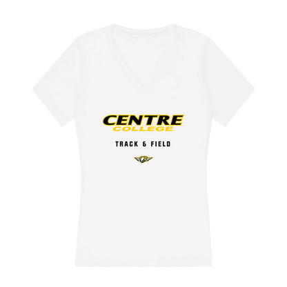 Centre College - NCAA Men's Track & Field : Jackson Heim - Women's V-Neck T-Shirt-0