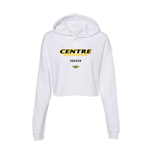 Centre College - NCAA Men's Soccer : Dominic Do - Women's Crop Fleece Hoodie-0