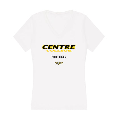 Centre College - NCAA Football : Ryan Steele - Women's V-Neck T-Shirt-0