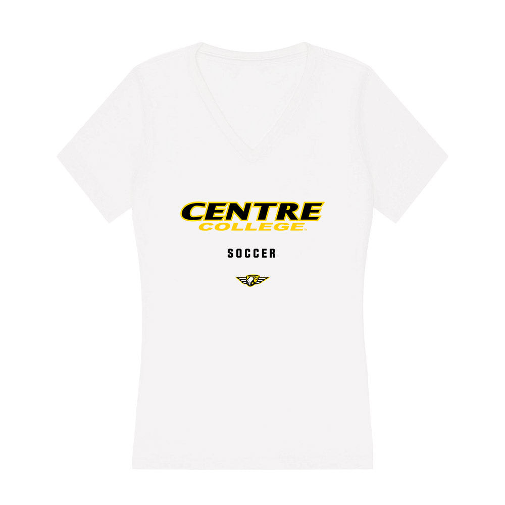 Centre College - NCAA Women's Soccer : Buckley Sparks - Women's V-Neck T-Shirt-0