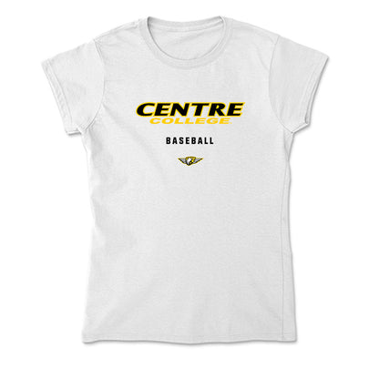 Centre College - NCAA Baseball : Perry Nadreau - Soft Style Women’s T-Shirt-0