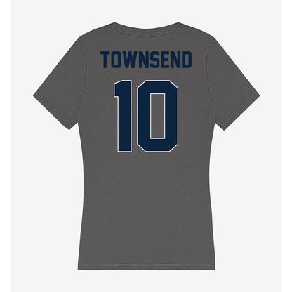 Xavier - NCAA Baseball : Tommy Townsend - Women's V-Neck T-Shirt-1