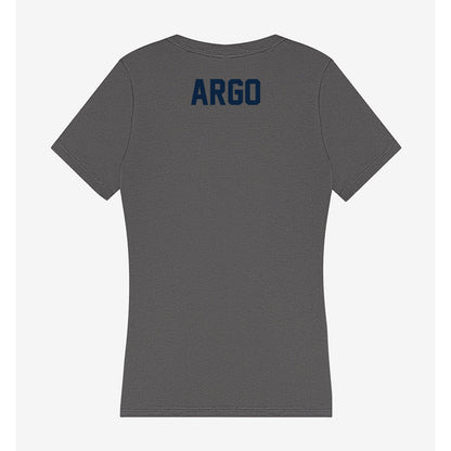 Xavier - NCAA Women's Swimming & Diving : Ryon Argo - Women's V-Neck T-Shirt-1