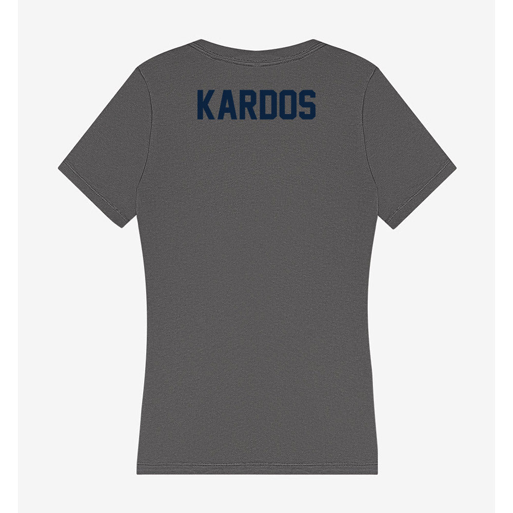 Xavier - NCAA Men's Cross Country : Chris Kardos - Women's V-Neck T-Shirt-1