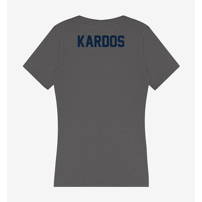 Xavier - NCAA Men's Cross Country : Chris Kardos - Women's V-Neck T-Shirt-1