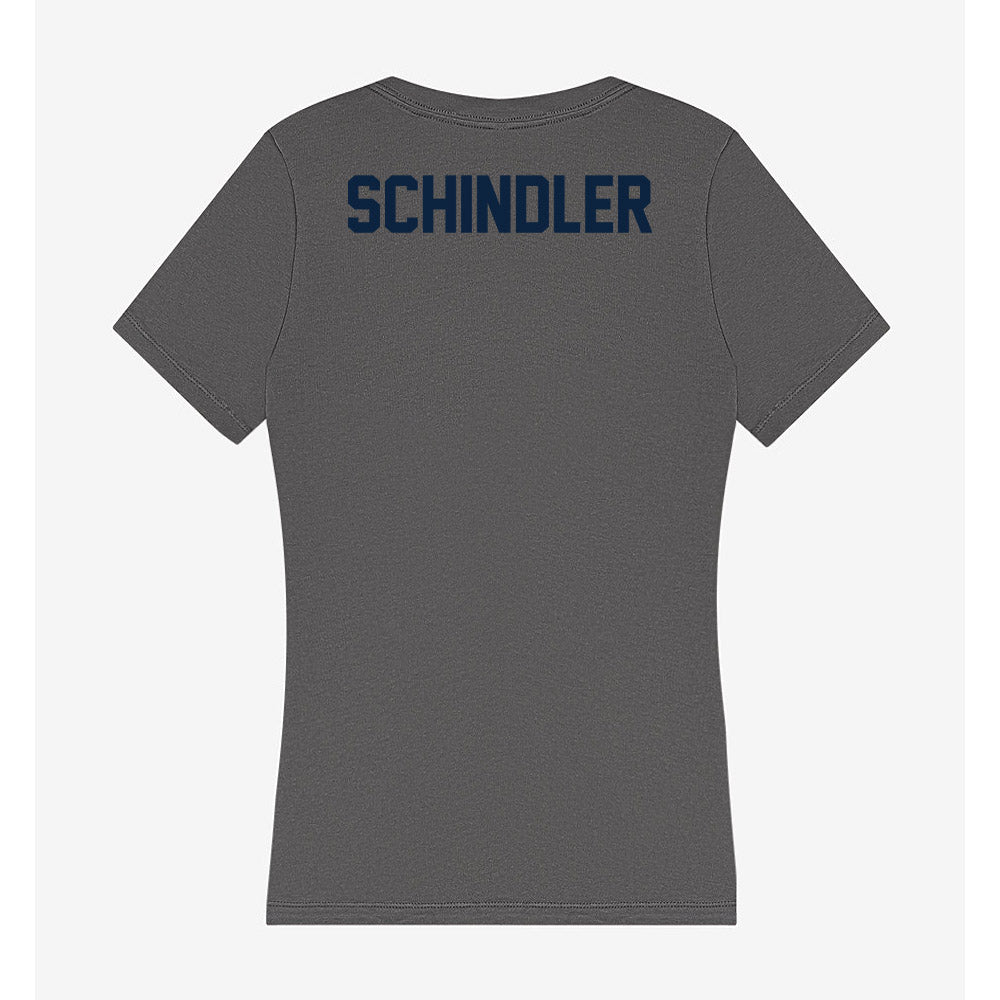 Xavier - NCAA Men's Track & Field : Luke Schindler - Women's V-Neck T-Shirt-1