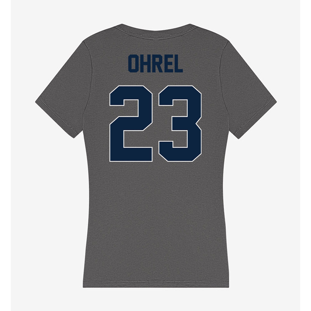 Xavier - NCAA Women's Lacrosse : Riley Ohrel - Women's V-Neck T-Shirt-1