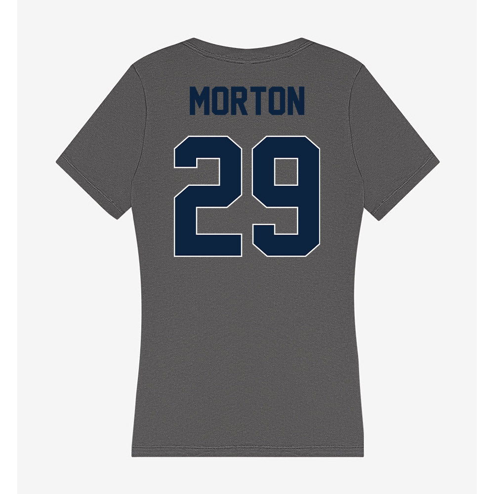 Xavier - NCAA Baseball : Mitchell Morton - Women's V-Neck T-Shirt-1