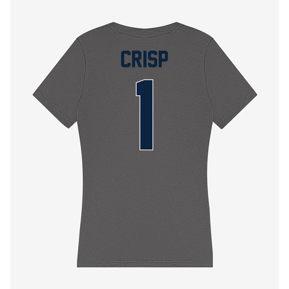 Xavier - NCAA Baseball : JD Crisp - Women's V-Neck T-Shirt-1