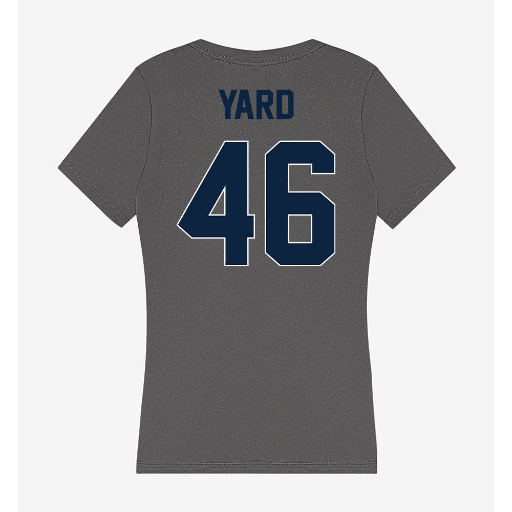 Xavier - NCAA Women's Lacrosse : Cameron Yard - Women's V-Neck T-Shirt-1
