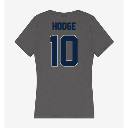 Xavier - NCAA Women's Lacrosse : Brynley Hodge - Women's V-Neck T-Shirt-1