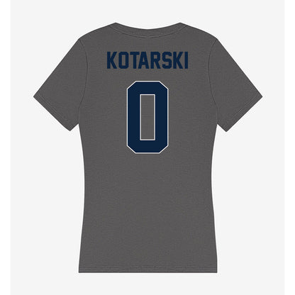 Xavier - NCAA Men's Tennis : alex kotarski - Women's V-Neck T-Shirt-1