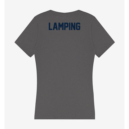 Xavier - NCAA Men's Swimming & Diving : Adam Lamping - Women's V-Neck T-Shirt-1