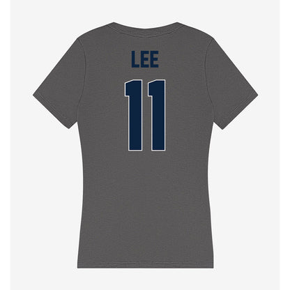 Xavier - NCAA Men's Soccer : Gun Lee - Women's V-Neck T-Shirt-1