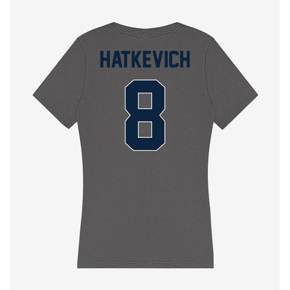 Xavier - NCAA Women's Volleyball : Macy Hatkevich - Women's V-Neck T-Shirt-1