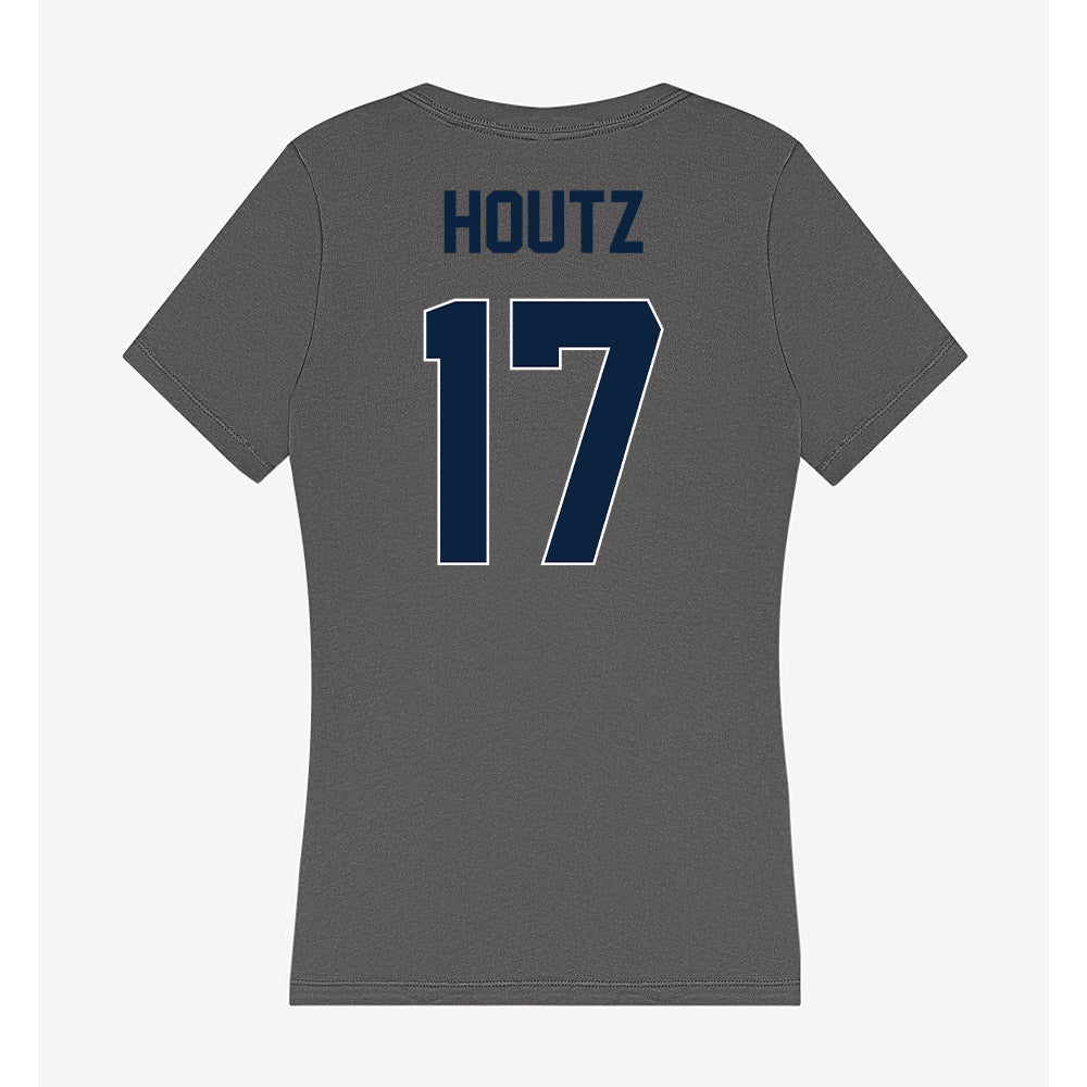 Xavier - NCAA Women's Soccer : Callie Houtz - Women's V-Neck T-Shirt-1