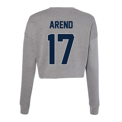 Xavier - NCAA Baseball : Joey Arend - Women's Cropped Crew Fleece-1